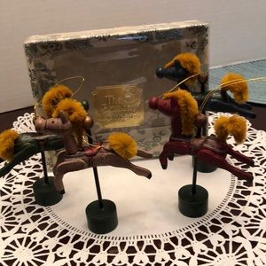 Christmas Ornaments by Bombay, Stick Horses